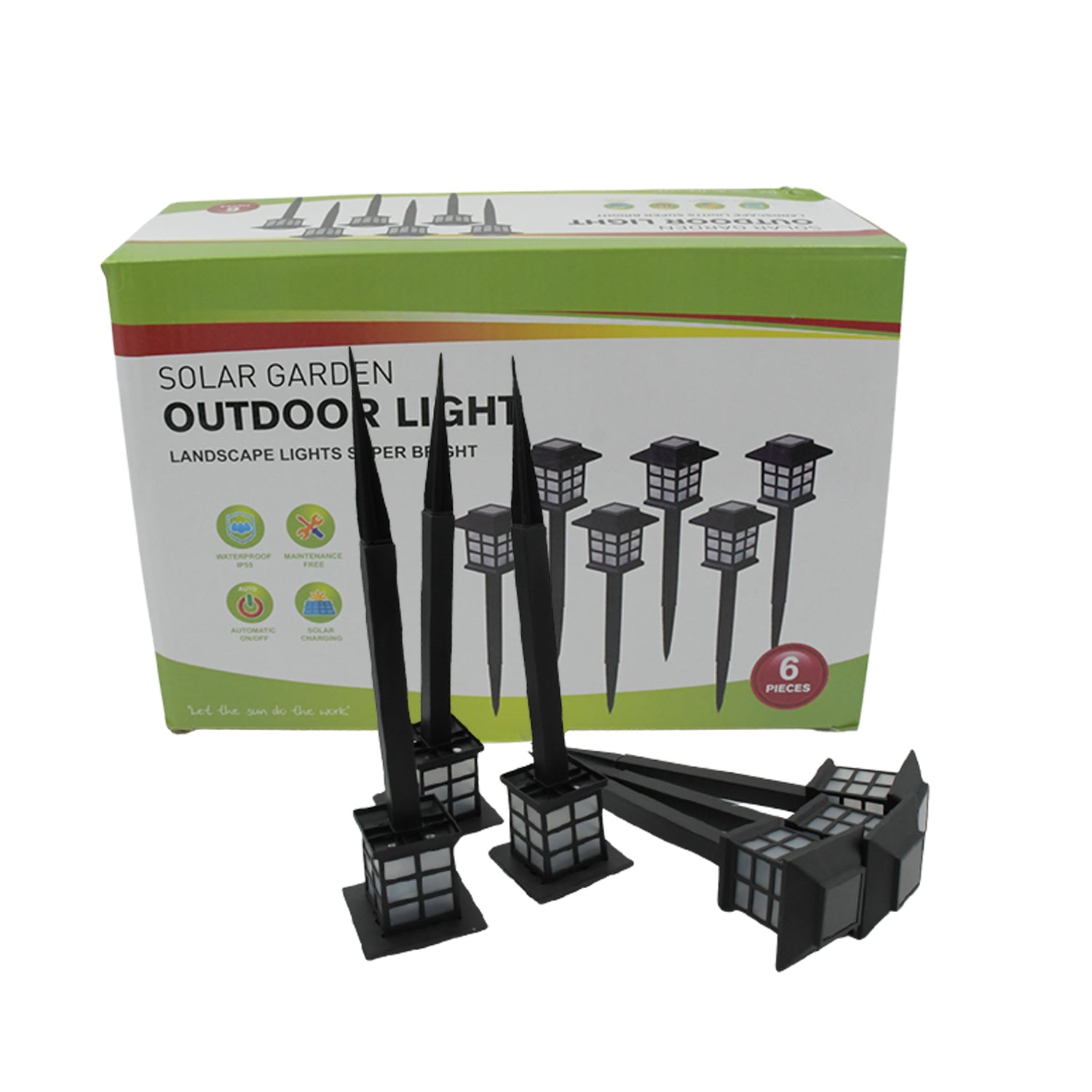 1493 Big Solar Outdoor Lights, 6 Pack Waterproof Solar Pathway Lights, 10 Hrs Long-Lasting LED Landscape Lighting Solar Garden Lights, Solar Lights for Walkway Path Driveway Patio Yard & Lawn (6 Pc Set) 1493 Big Solar Outdoor Lights, 6 Pack Waterproof Solar Pathway Lights, 10 Hrs Long-Lasting LED Landscape Lighting Solar Garden Lights, Solar Lights for Walkway Path Driveway Patio Yard & Lawn (6 Pc Set)